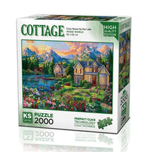 Puzzle Cozy House by the Lake - KS Games - The Toy Store
