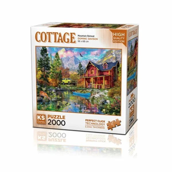Puzzle Dominic Davison: Mountain Retreat - KS Games - The Toy Store