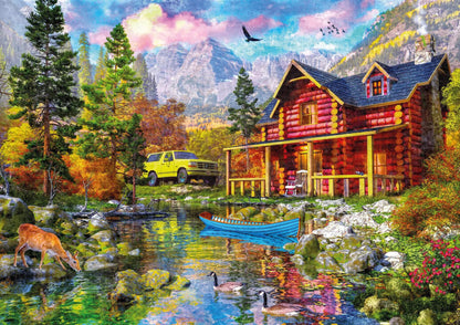 Puzzle Dominic Davison: Mountain Retreat - KS Games - The Toy Store