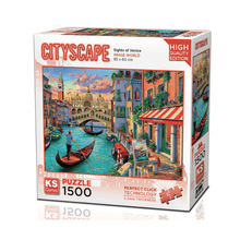 Puzzle Dominic Davison Sights of Venice 1500Pcss - KS Games - The Toy Store