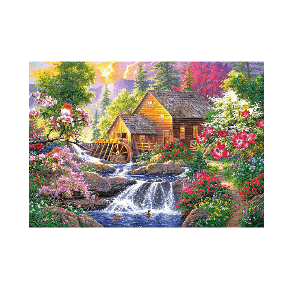 Puzzle Hunter Songbirds at Summertime Mill 1500Pcss - KS Games - The Toy Store