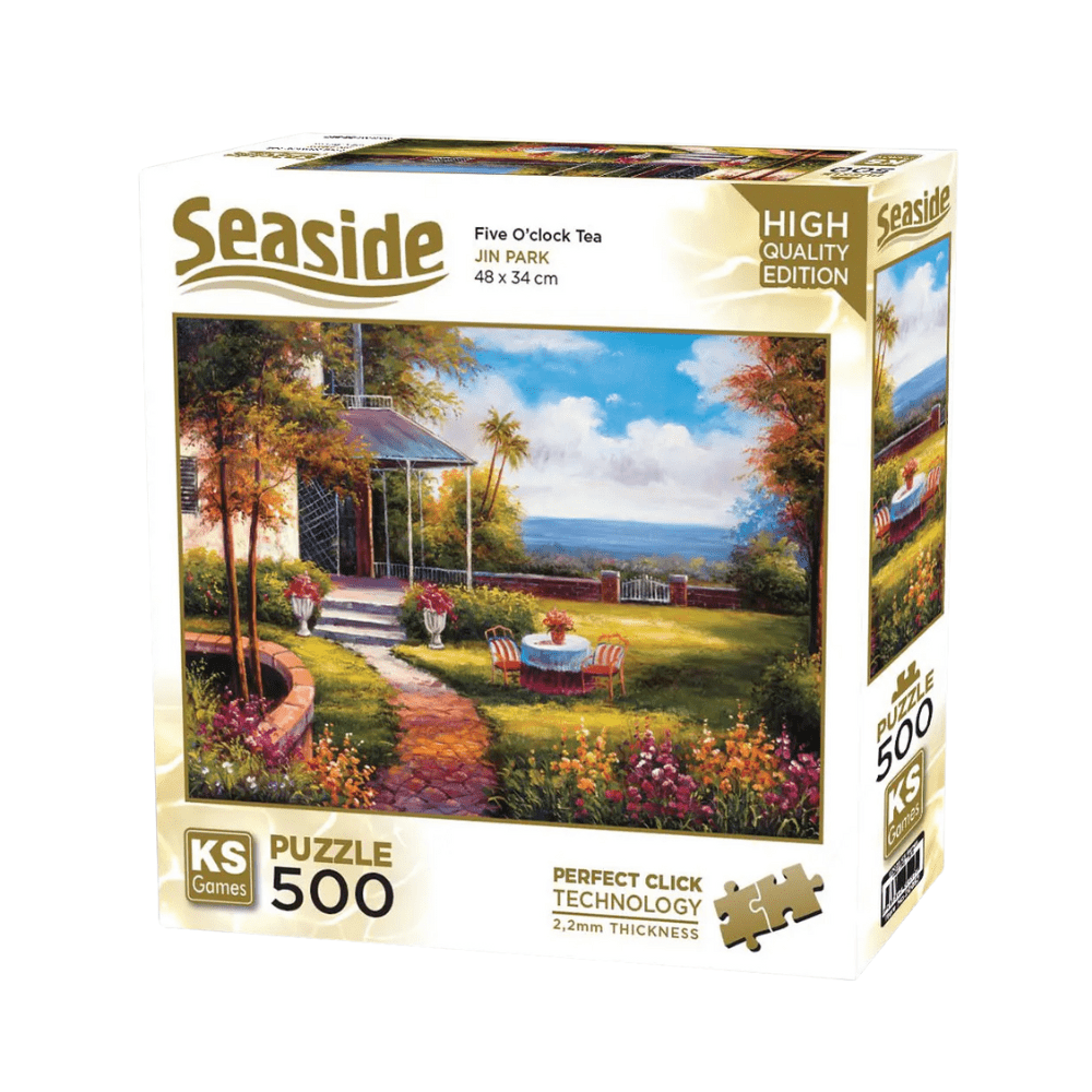 Puzzle Jim Park: Five O’clock Tea 500Pcss - KS Games - The Toy Store