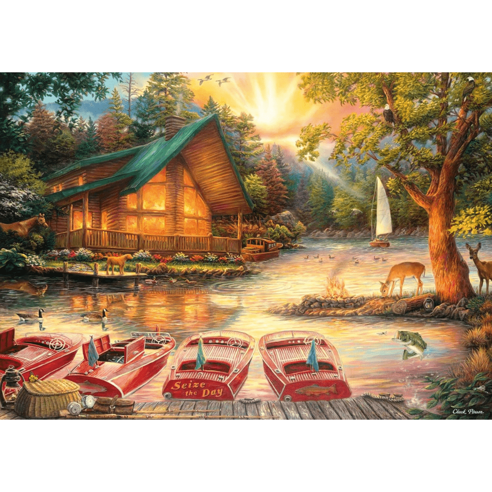 Puzzle Seize the Day 1000 Pieces - KS Games - The Toy Store