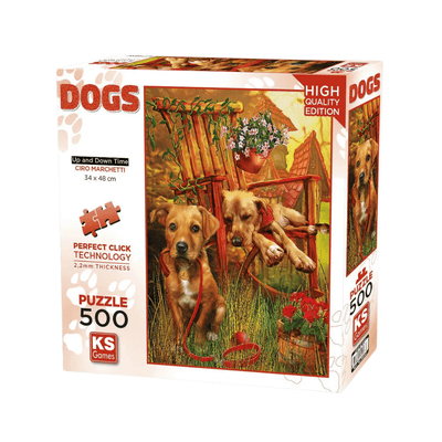 Up And Down Time Puzzle 500 Pieces