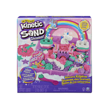 Kinetic Sand Shimmer Unicorn Kingdom set box by Ksand
