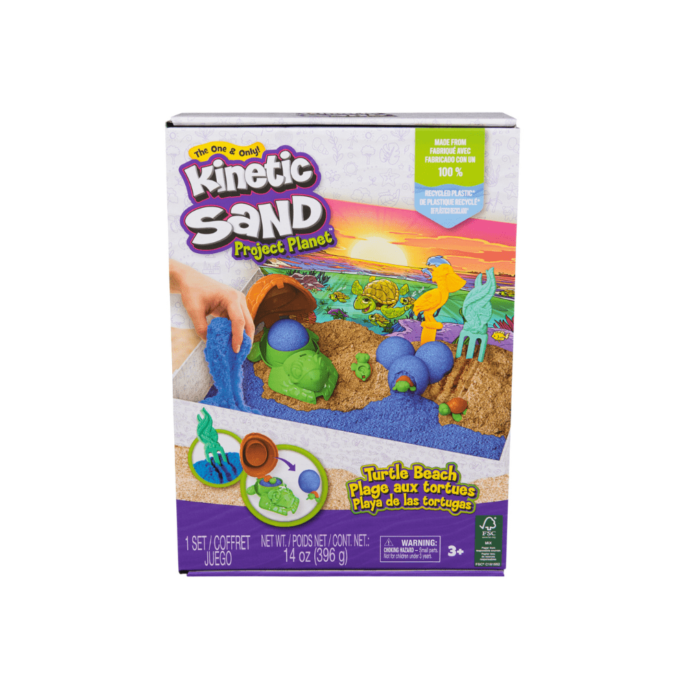 Project Planet Turtle Beach play sand set in retail box