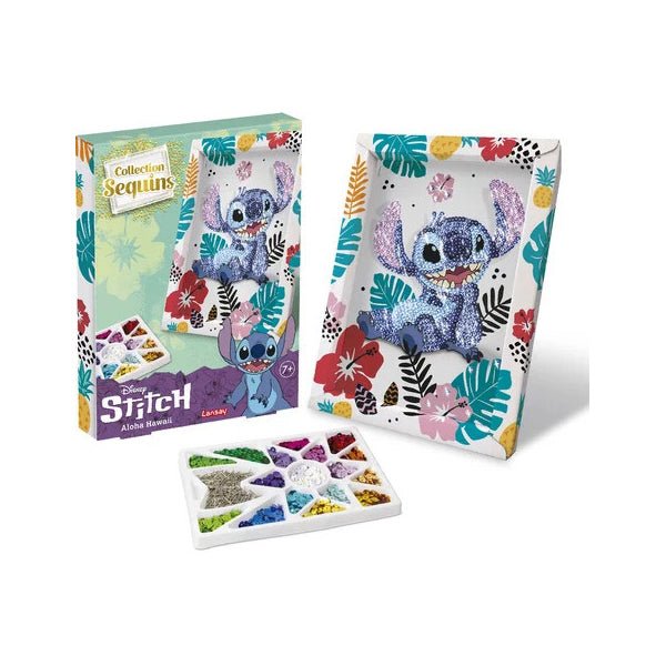 Sequins Disney Stitch Aloha Hawaii - Lansay - The Toy Store