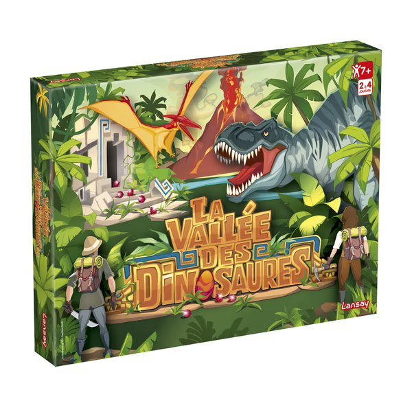 The Valley of The Dinosaurs Game - Lansay - The Toy Store
