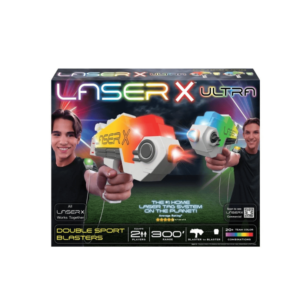 Ultra Micro Double B2 Blasters Set - Laser x - The Toy Store
