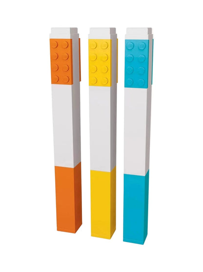 3 Brick Highlighters - Lego - The Toy Store