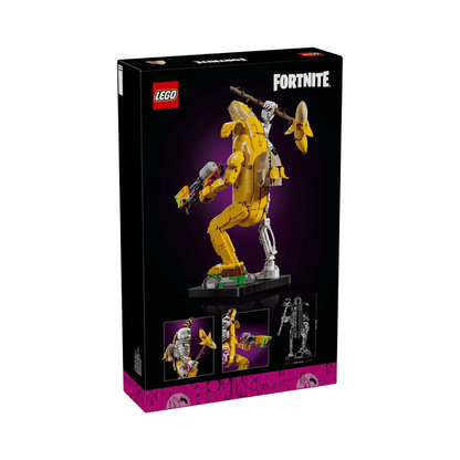 LEGO Fortnite Peely Bone 77072 boxed set, yellow skeleton figure