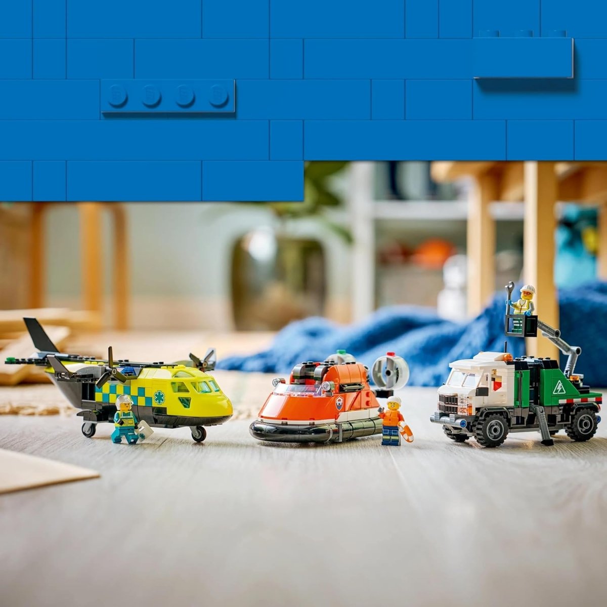 Airplane, Service Truck & Hovercraft Remix - Lego - The Toy Store