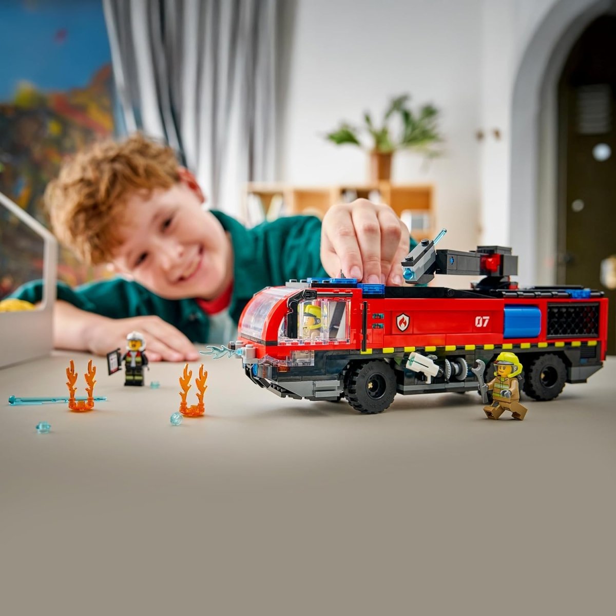 Airport Fire Truck - Lego - The Toy Store