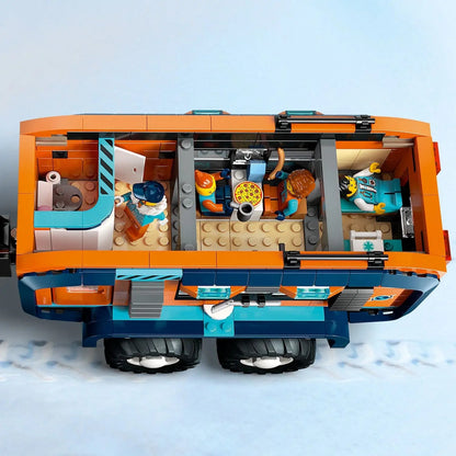 Arctic Explorer Science Lab Truck open side showing control panels and equipment inside