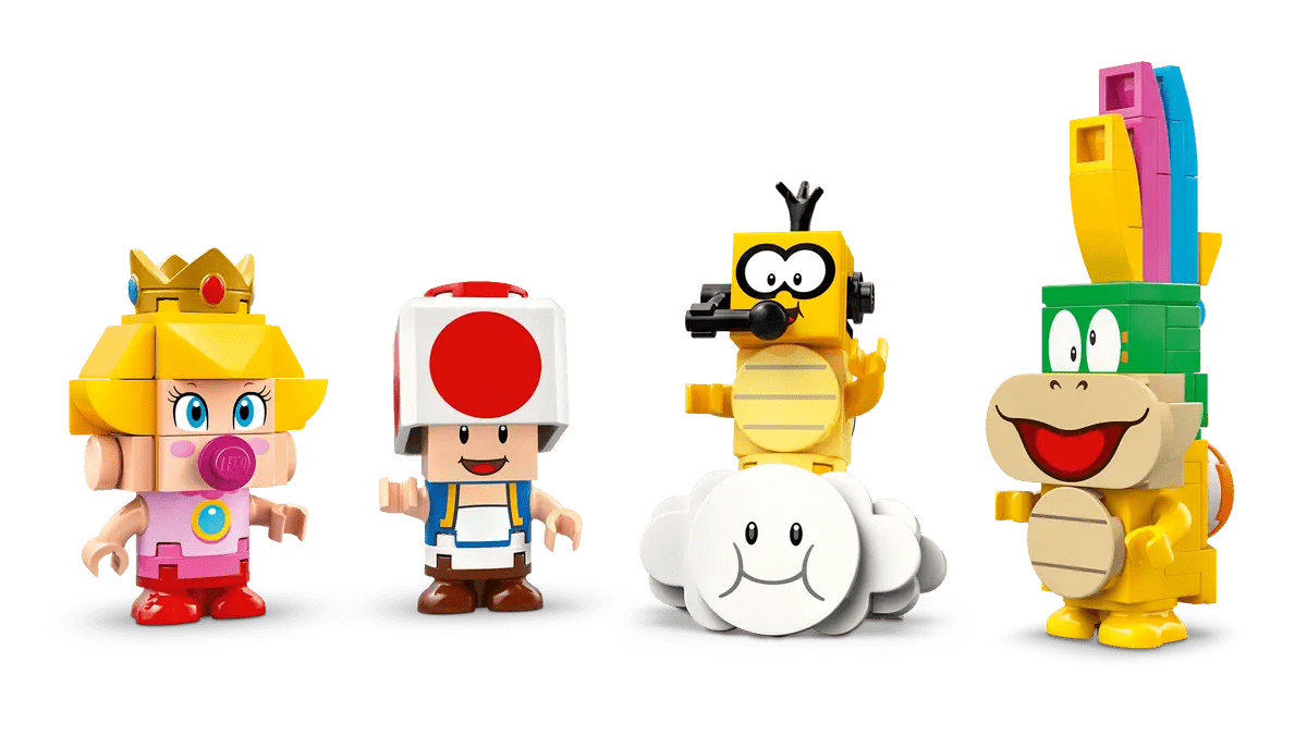 Baby Peach & Grand Prix Set - Lego - The Toy Store