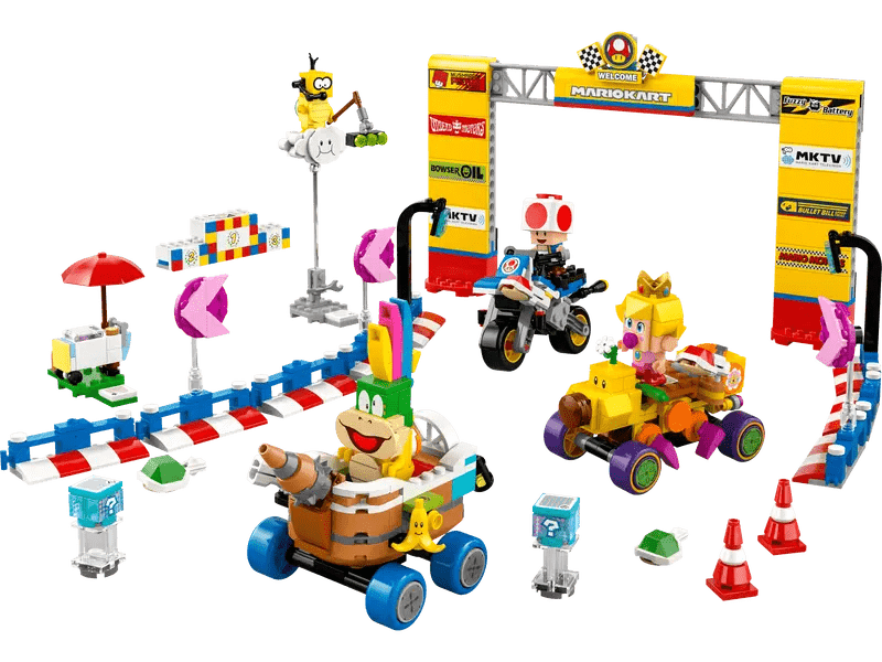 Baby Peach & Grand Prix Set - Lego - The Toy Store