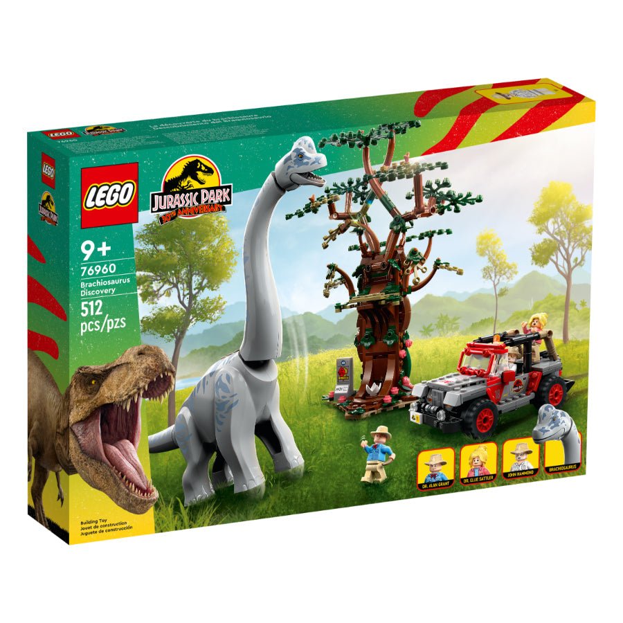 Brachiosaurus Discovery LEGO Bauset, 9+, 76960 mit Brachiosaurus und Erkundungsfahrzeug