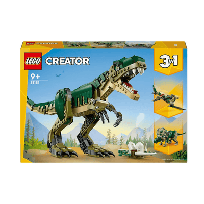 City T. Rex Dinosaur Set