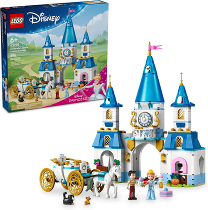 Cinderella's Castle and Horse Carriage Movie & TV Building Set by Lego - The Toystore Lebanon