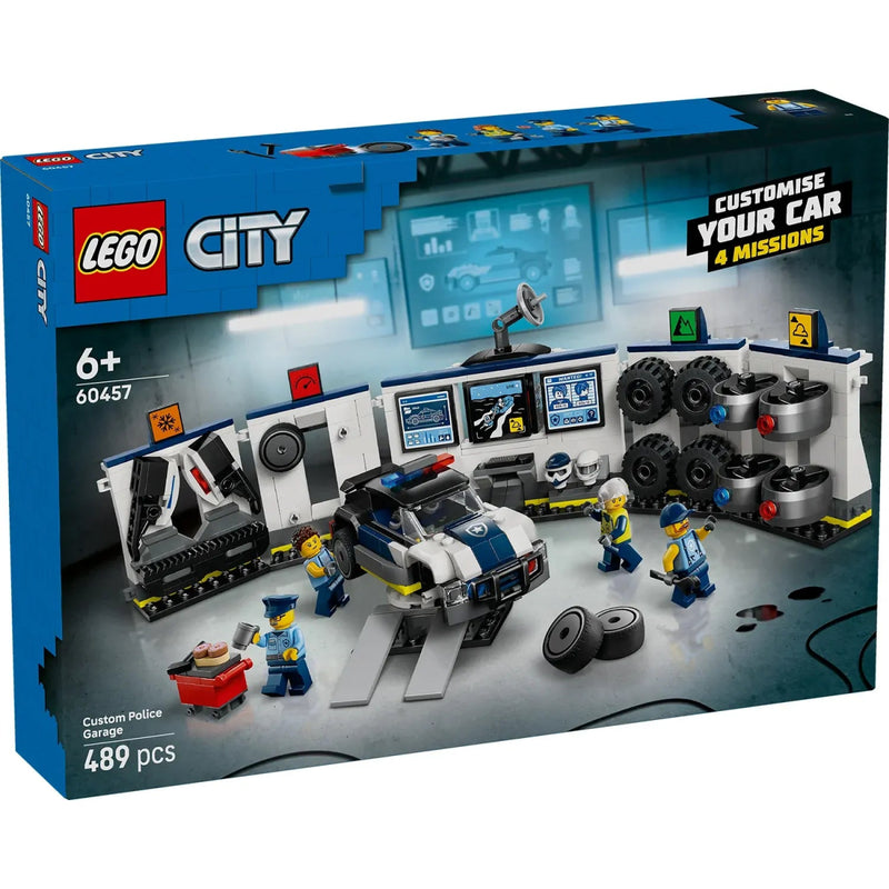 City Custom Police Garage Set