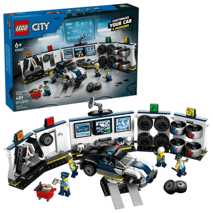 City Custom Police Garage Set - Lego - The Toy Store