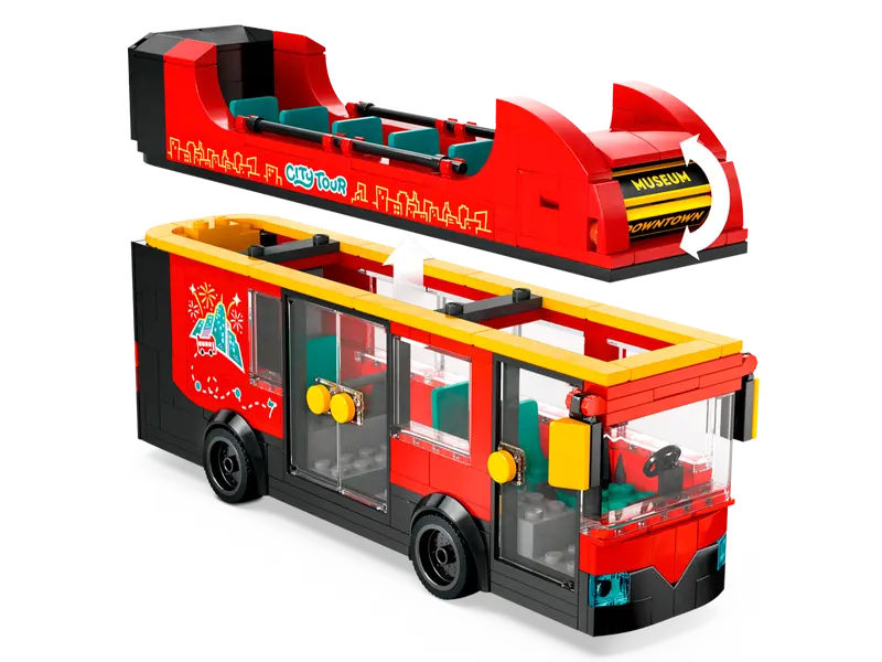 City Red Double - Decker Sightseeing Bus - Lego - The Toy Store