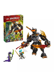 Cole’s Mission Mech & Dragon Zane set box with mech dragon build and minifigures