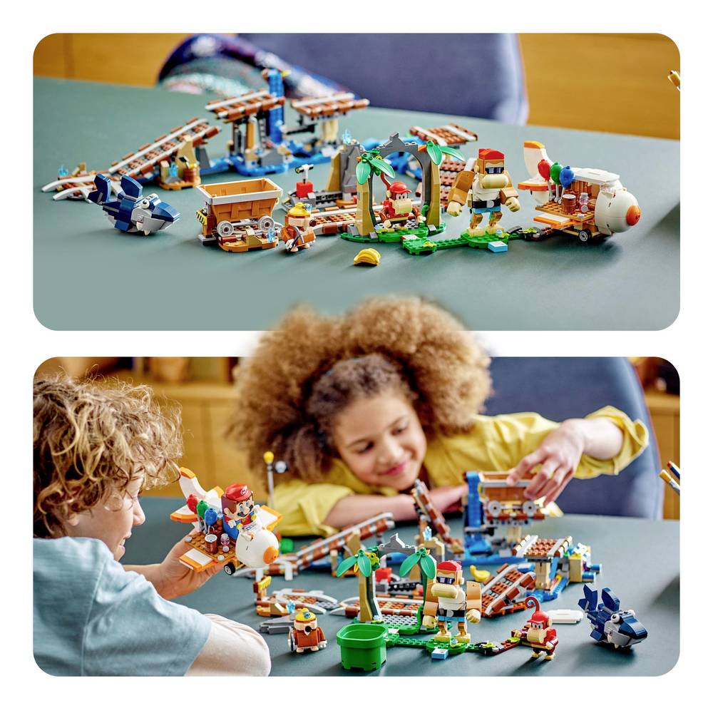 Diddy Kong's Mine Cart Ride Expansion Set - Lego - The Toy Store