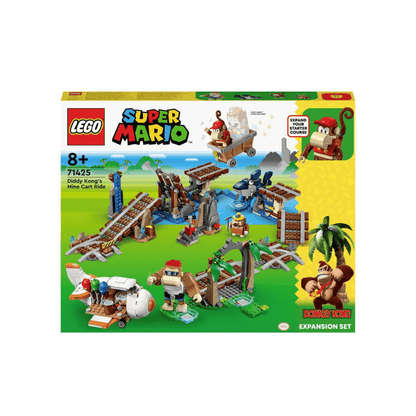 Diddy Kong's Mine Cart Ride Expansion Set - Lego - The Toy Store