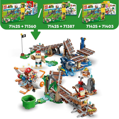 Diddy Kong's Mine Cart Ride Expansion Set - Lego - The Toy Store