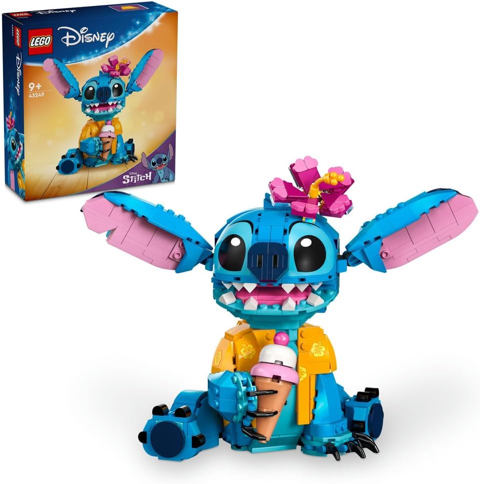 LEGO Disney Stitch building set box with character figure