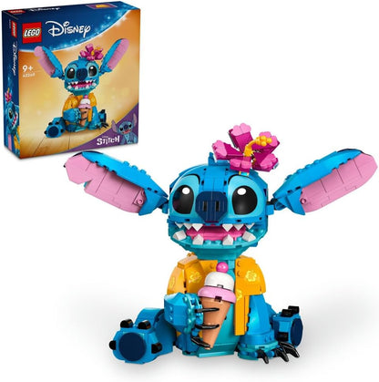 LEGO Disney Stitch building set box with character figure