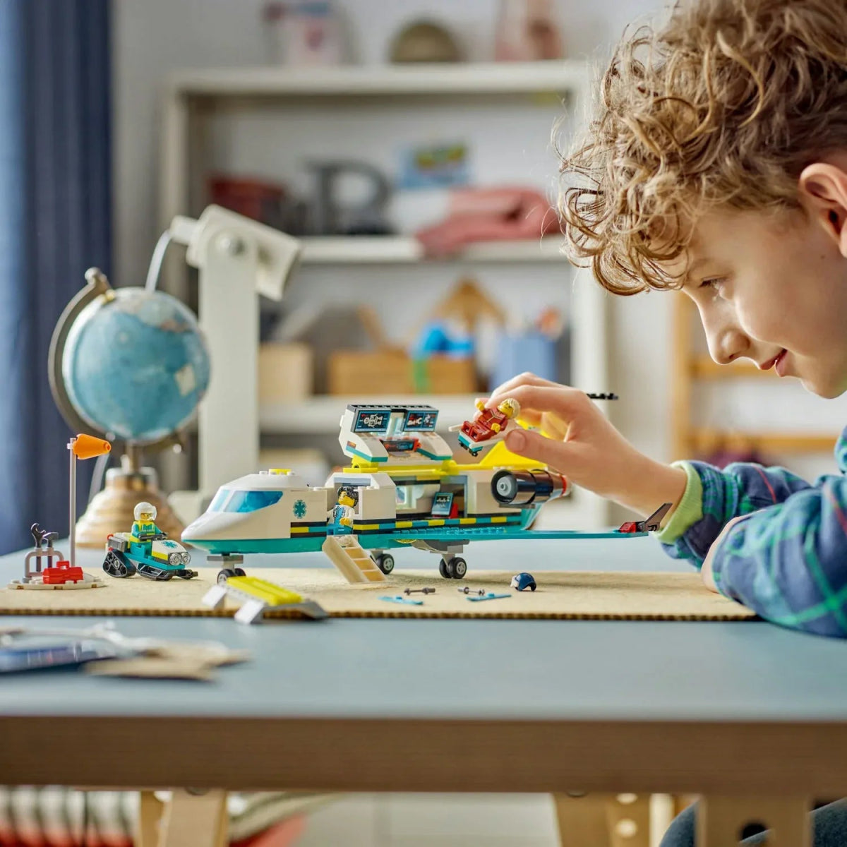 Emergency Air Ambulance Airplane - Lego - The Toy Store