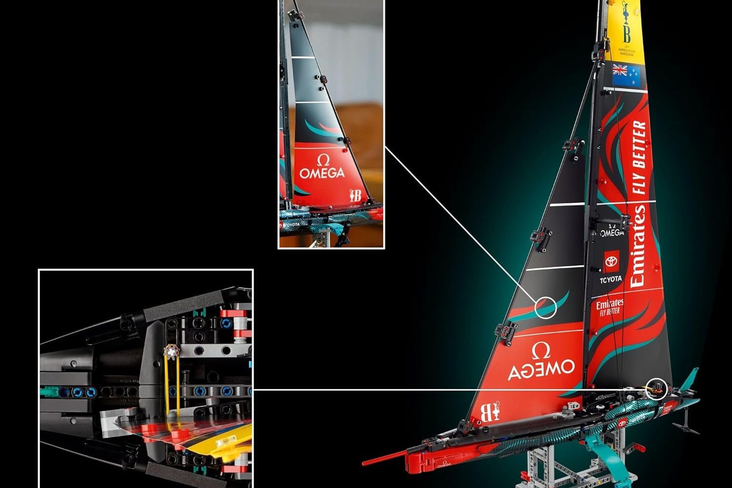 Emirates Team New Zealand Ac75 Yacht - Lego - The Toy Store