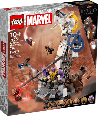 Endgame Final Battle set, 794 pieces, with minifigures and large battle build