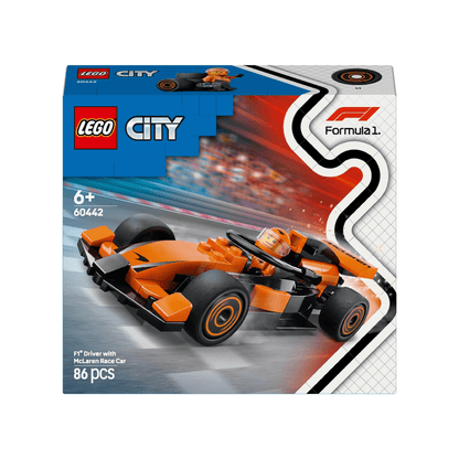 F1 Driver With McLaren Race Car Set - Lego - The Toy Store