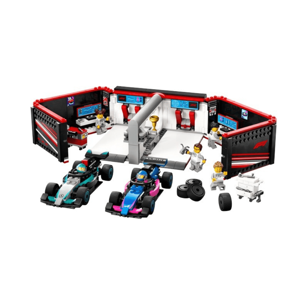 F1 Garage & Mercedes Set - Lego - The Toy Store
