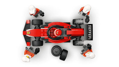 F1 Pit Stop & Pit Crew With Ferrari Car - Lego - The Toy Store