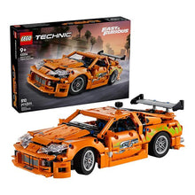 LEGO Technic Supra MK4 Baukasten, orange Sportwagen mit 810 Teilen