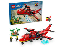 Fire Rescue Plane LEGO City boxed set, red rescue aircraft