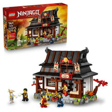 LEGO NINJAGO Four Weapons Blacksmith 15th Anniversary set box and assembled model