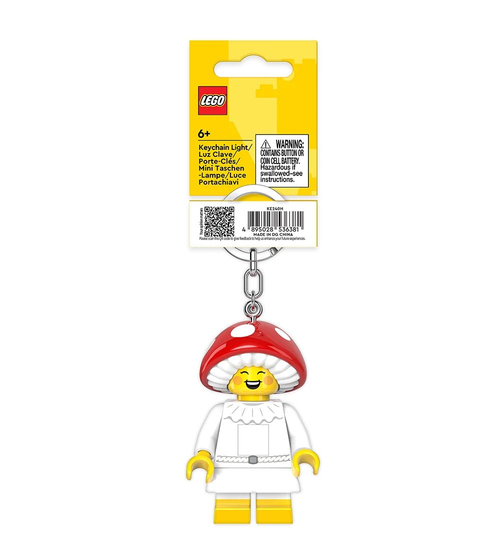 Iconic Mushroom Sprite Minifigure Key Light - Lego - The Toy Store