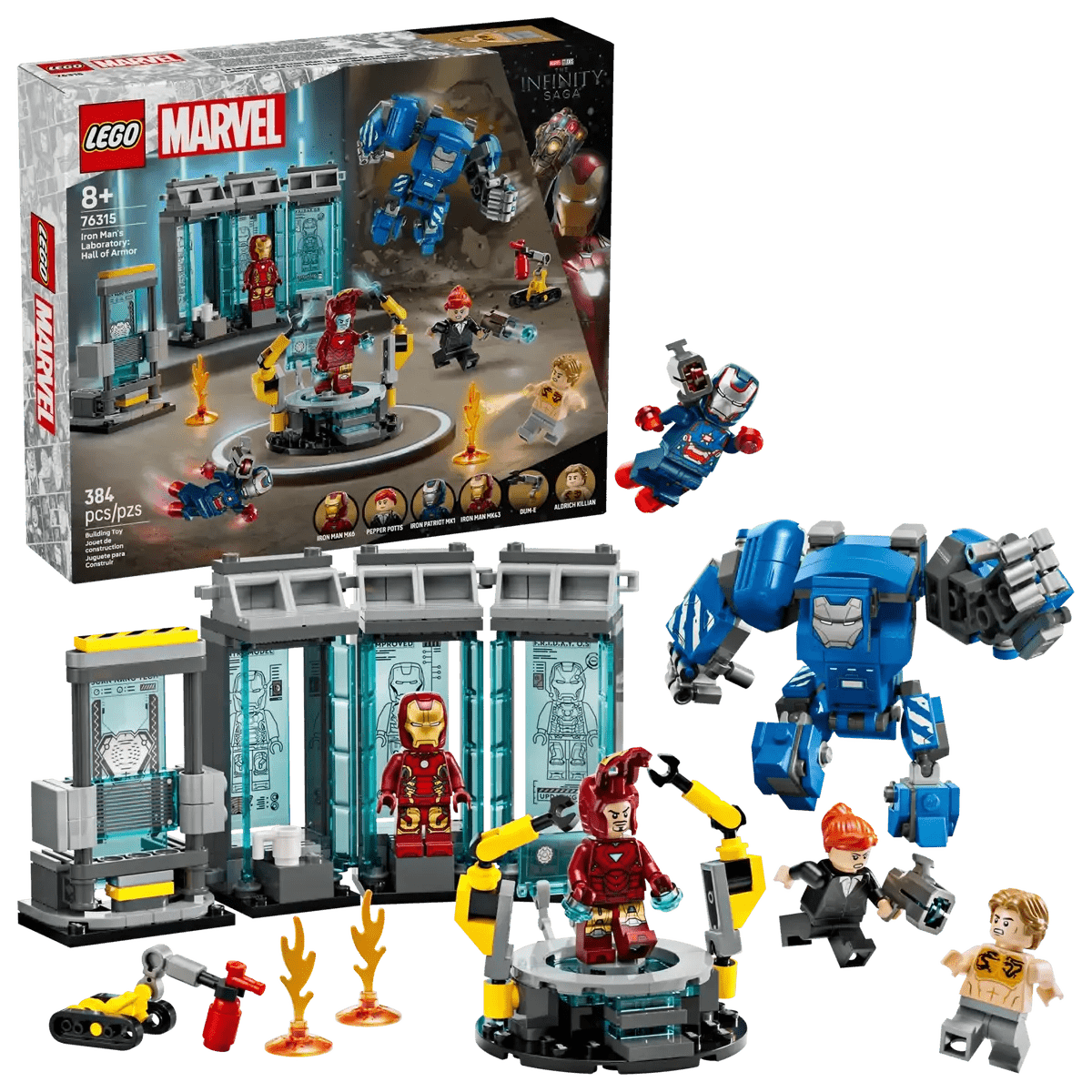 Iron Man's Laboratory - Lego - The Toy Store