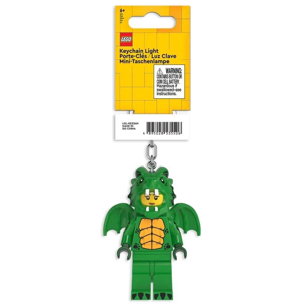 LED Key Chain Dragon Suit Girl - Lego - The Toy Store