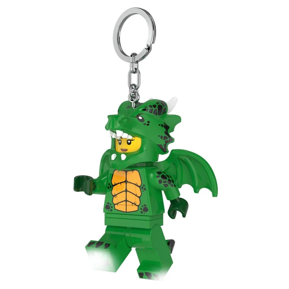 LED Key Chain Dragon Suit Girl - Lego - The Toy Store