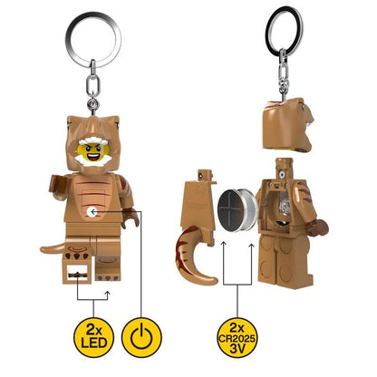 Led Key Chain T - Rex Costume Fan - Lego - The Toy Store