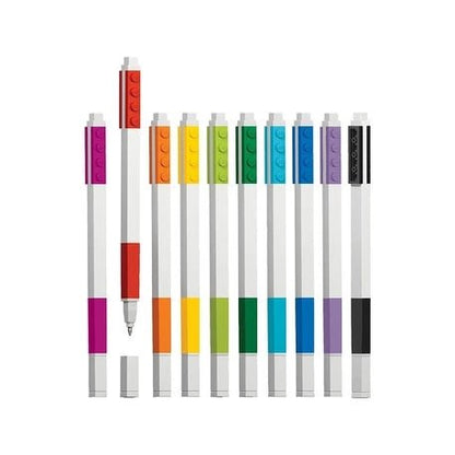 Gel Pens 10 Pack Set - Lego - The Toy Store