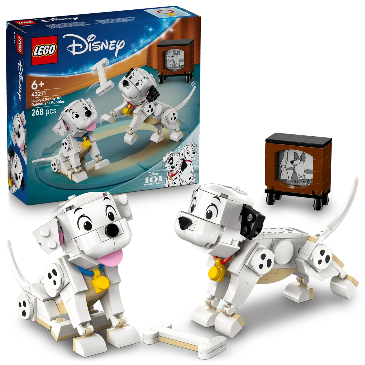 Lucky & Penny 101 Dalmatians Puppies - Lego - The Toy Store