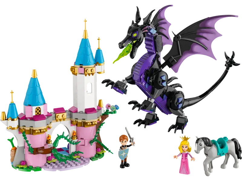 Maleficent Dragon Building Set - Lego - The Toy Store