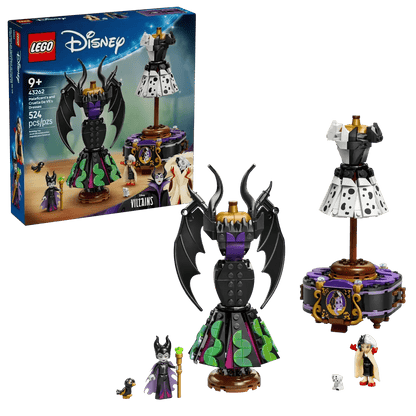 Maleficent's and Cruella de Vil's Dresse - Lego - The Toy Store